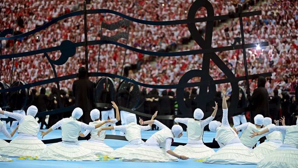 Motivos florales y musicales