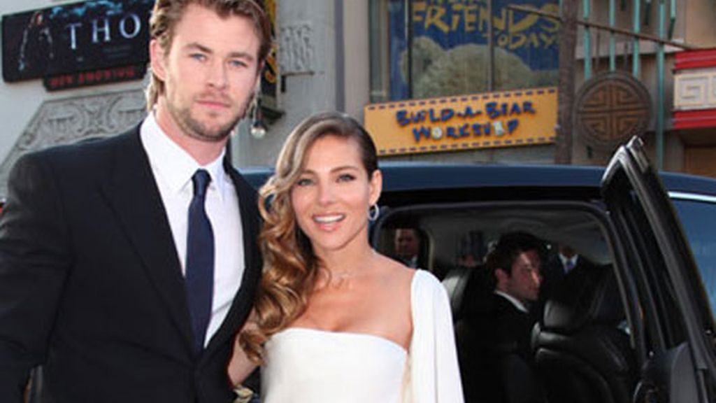 Elsa Pataky posa por primera vez con Chris Hemsworth