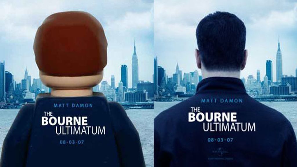 Versión Lego de 'El Ultimátum de Bourne'