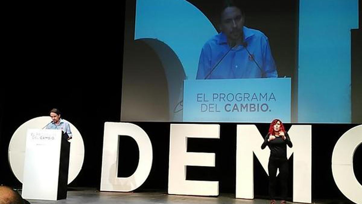 Pablo Iglesias presenta parte del programa económico de podemos