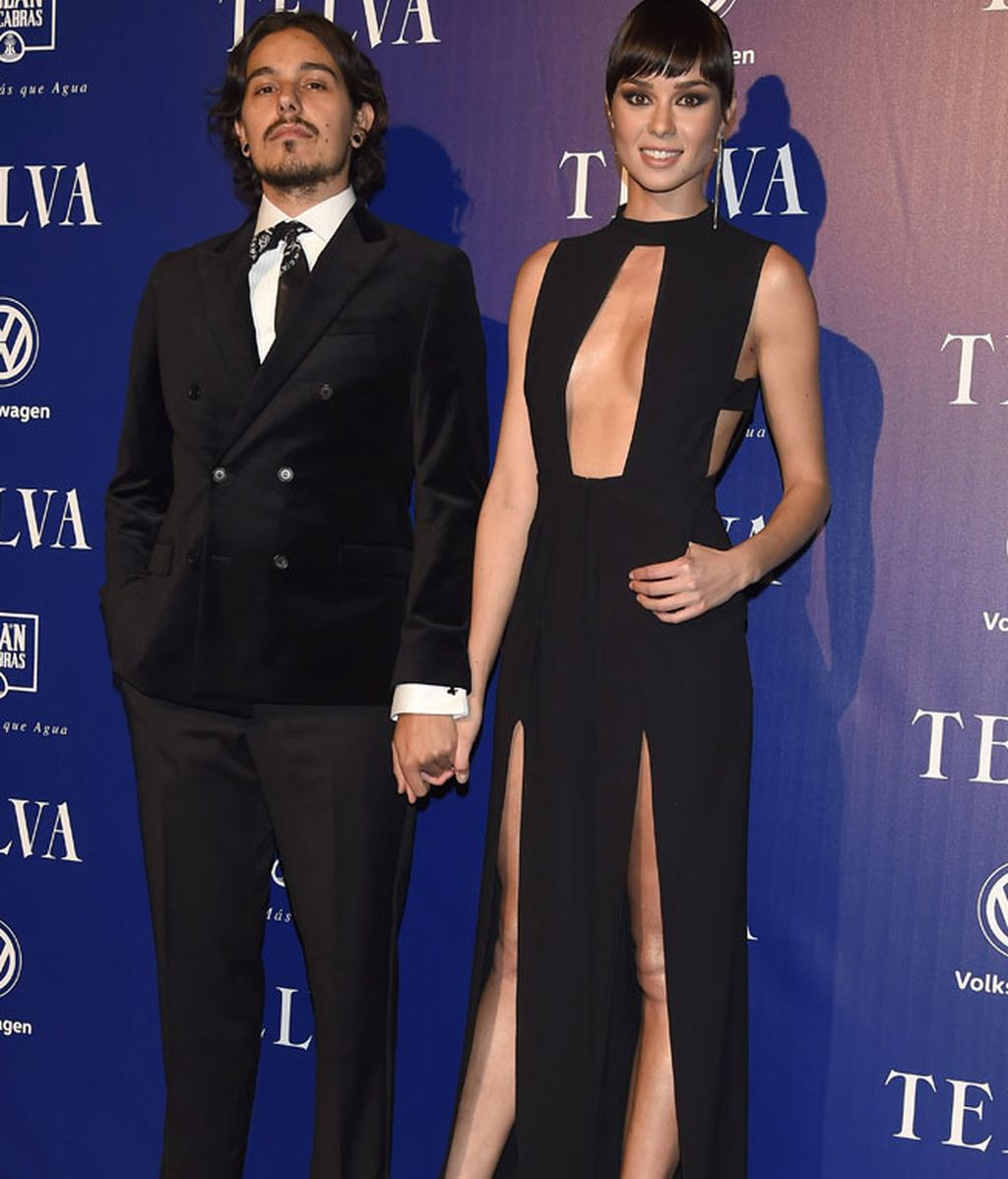 Dafne Fernández y su novio, Mario Chavarría