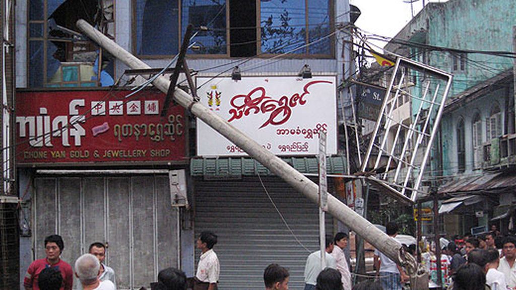 Estado de emergencia en Rangún
