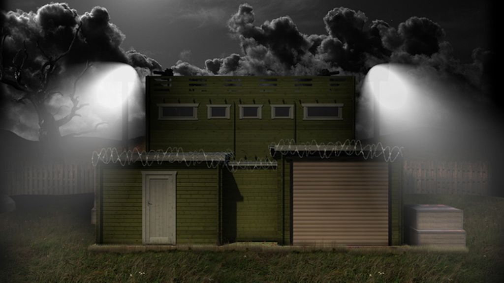 El increíble refugio anti zombie