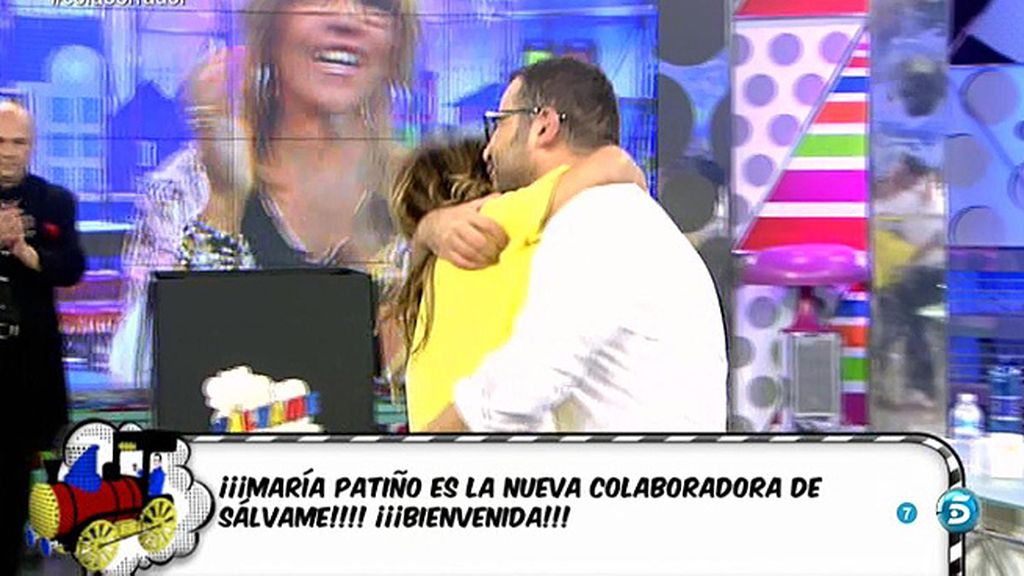 Los colaboradores del programa aplauden su llegada