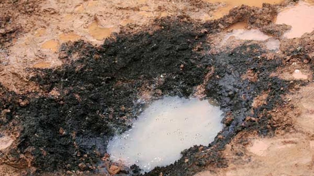 Imágenes del fraude del meteorito de Letonia