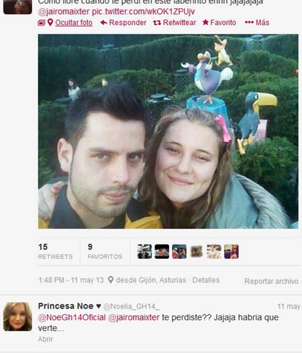 Ainara y Lore, guerra en Twitter