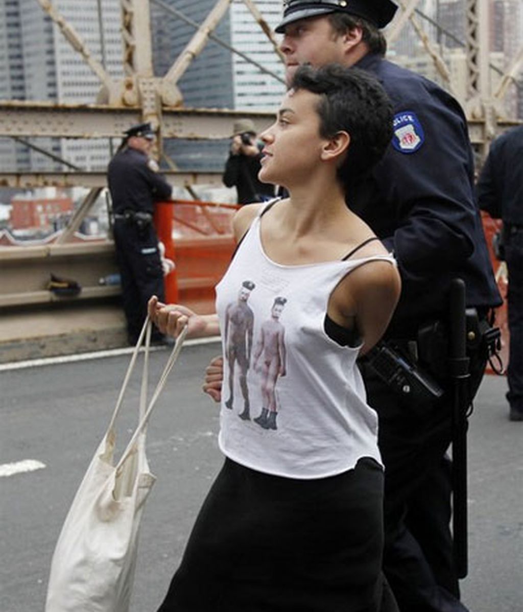 700 detenidos en la marcha contra Wall Street en Nueva York