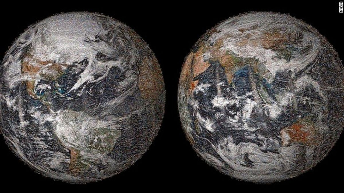 La NASA presenta la 'selfie' de la Tierra: ¿Puedes encontrarte en ella?