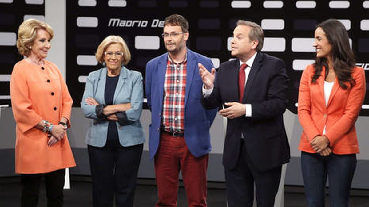 Debate entre los candidatos a la alcaldía de Madrid