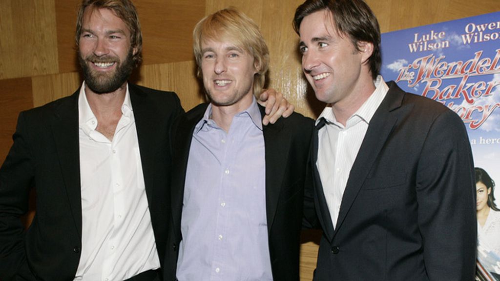 Los hermanos Andrew, Owen y Luke Wilson