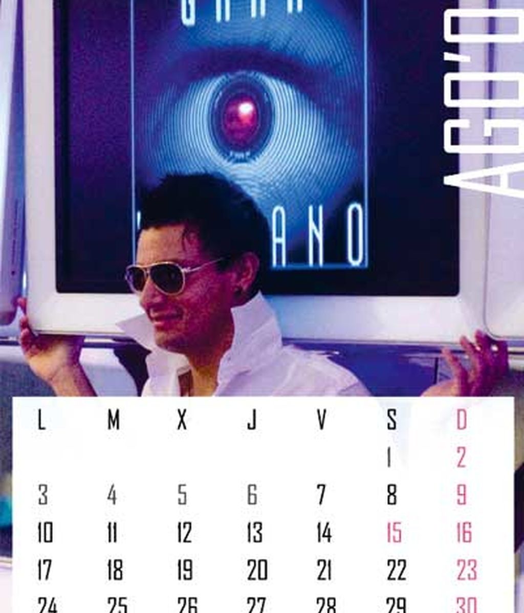 Calendario 'Gran Hermano' 2009