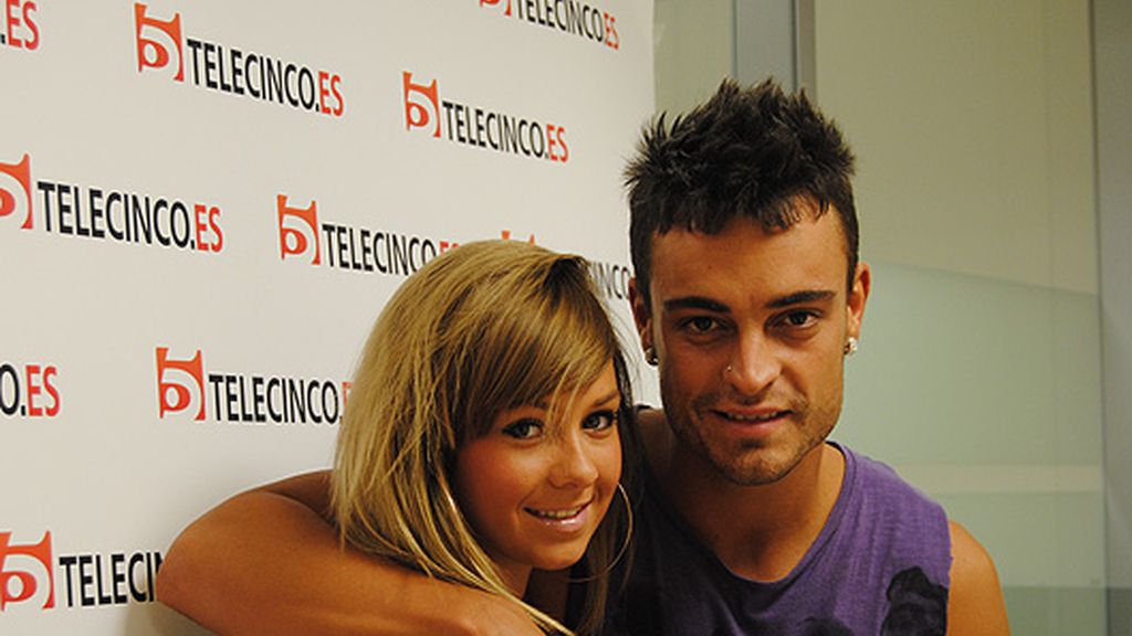 Niki y Sergio visitan telecinco.es