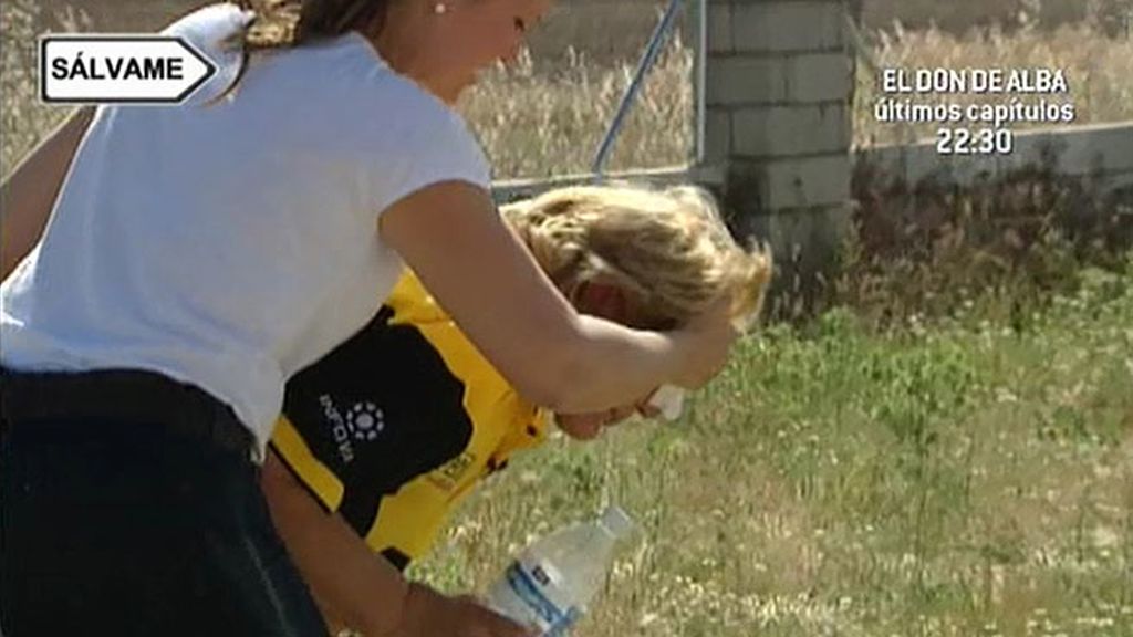 Carmen Bazán, al borde de las lágrimas tras superar su reto