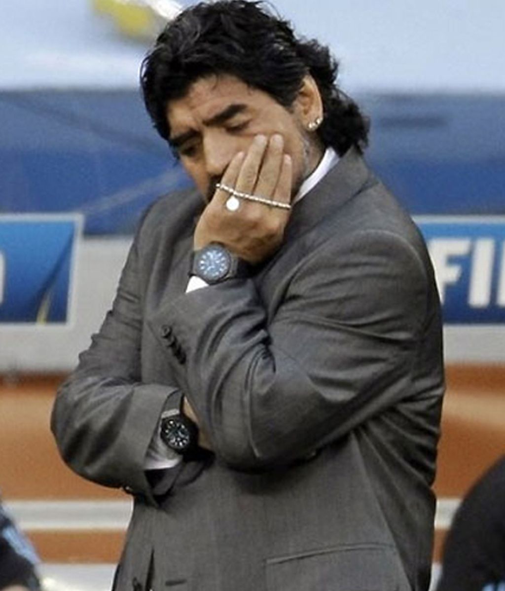 Alemania calla a Maradona