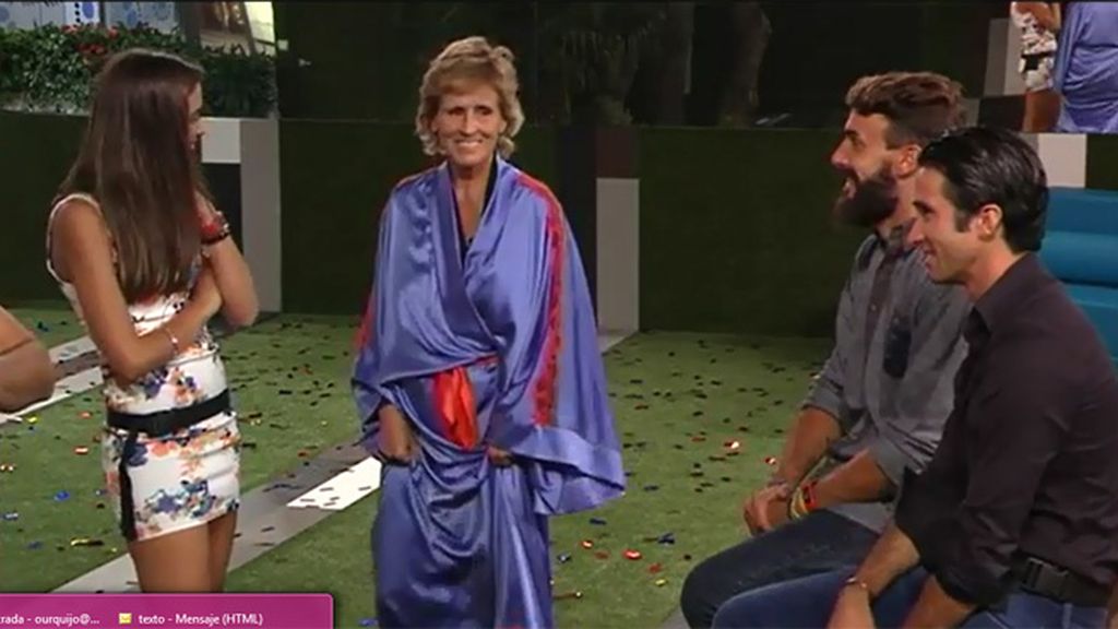 Milá, completamente integrada en la casa