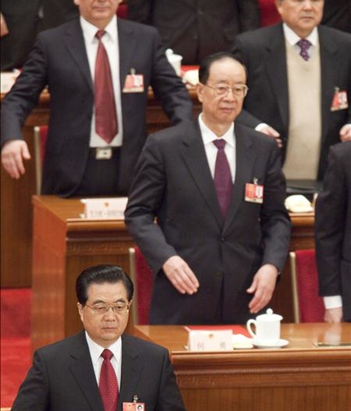 El presidente chino, Hu Jintao (i). EFE/Archivo