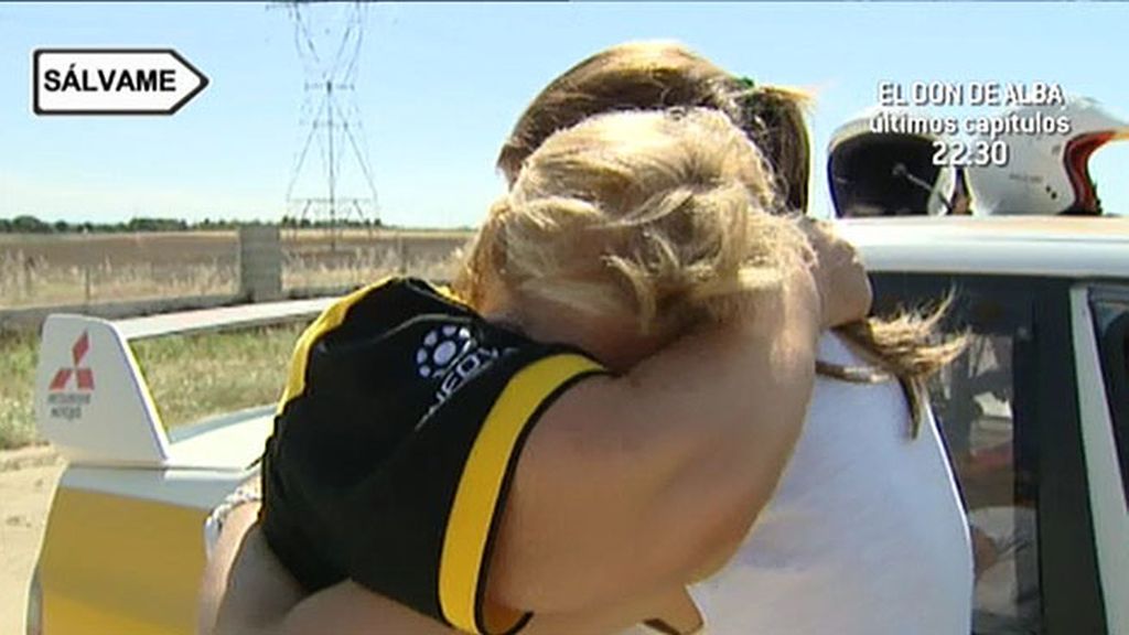 Carmen Bazán, al borde de las lágrimas tras superar su reto