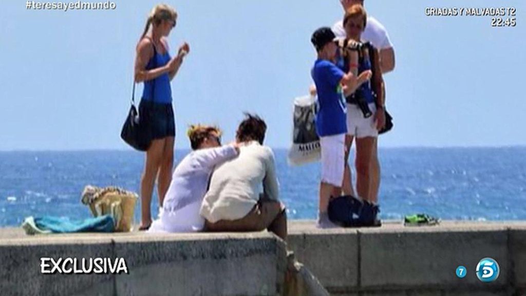 La noticia del verano: Mª Teresa y Bigote Arrocet, juntos