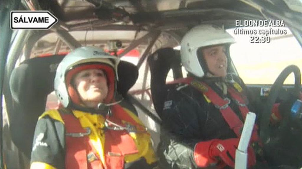 Carmen Bazán, al borde de las lágrimas tras superar su reto