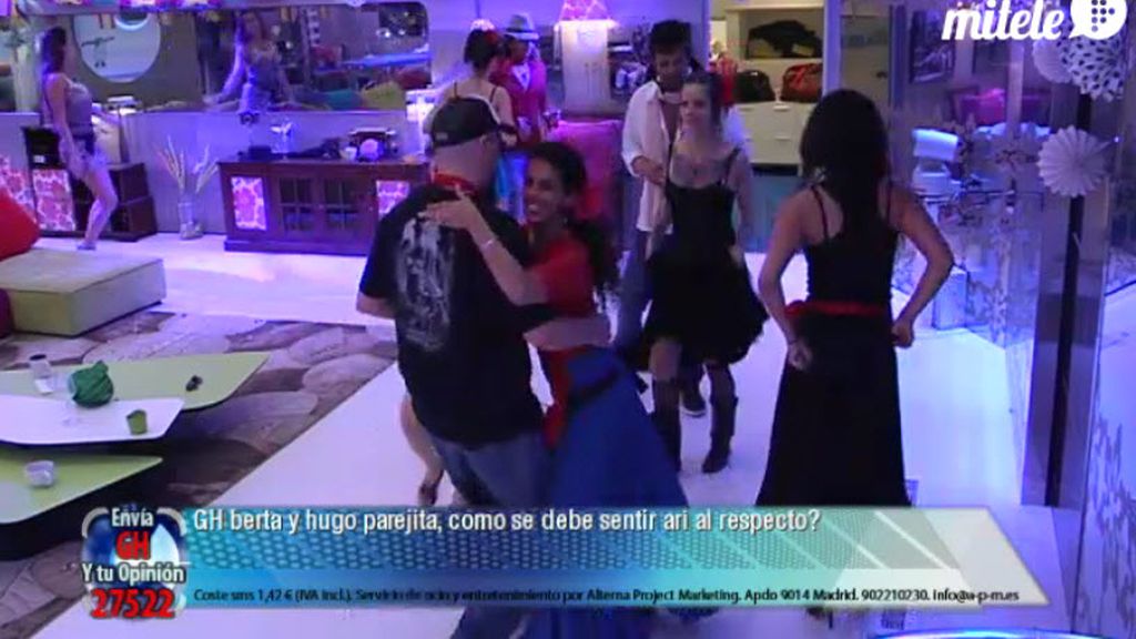 Laisa ha vivido su primera fiesta 'spanish life style'