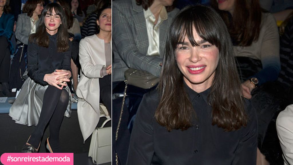 Beatriz Montañez en el desfile de Duyos