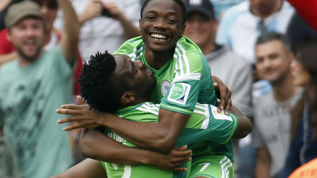 Las mejores imágenes del Nigeria-Argentina