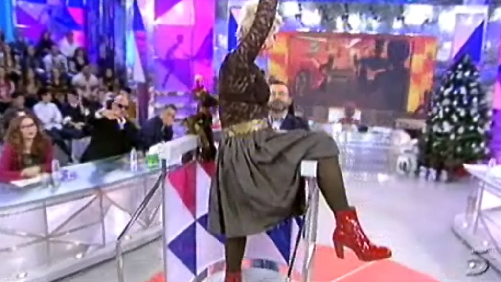 Karmele presume de flexibilidad