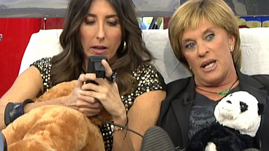 Paz Padilla, a punto de tirar a Chelo de la cama