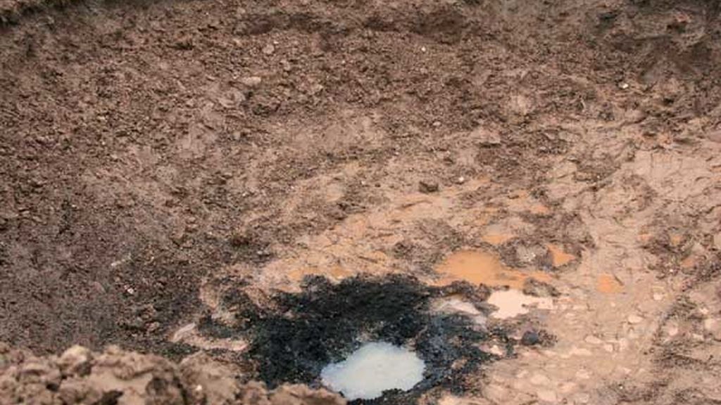 Imágenes del fraude del meteorito de Letonia