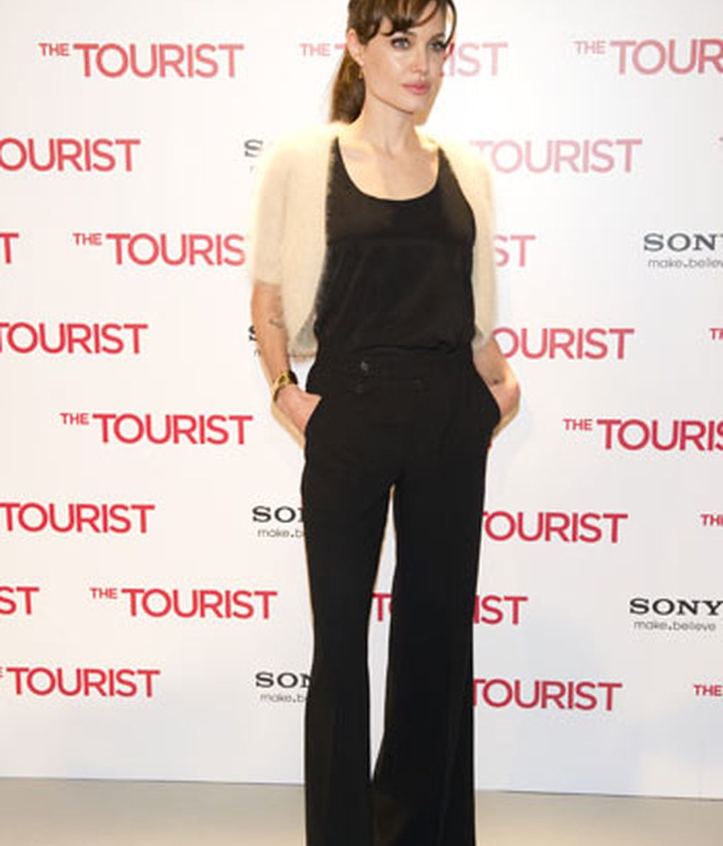 Angelina Jolie y Johnny Depp en Madrid