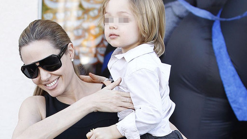 Los 'Brangelina', listos para Halloween