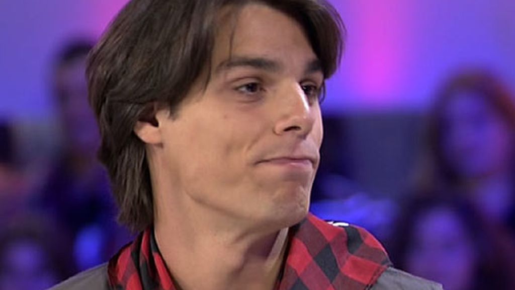 Juan, en el plató de 'Gran Hermano'