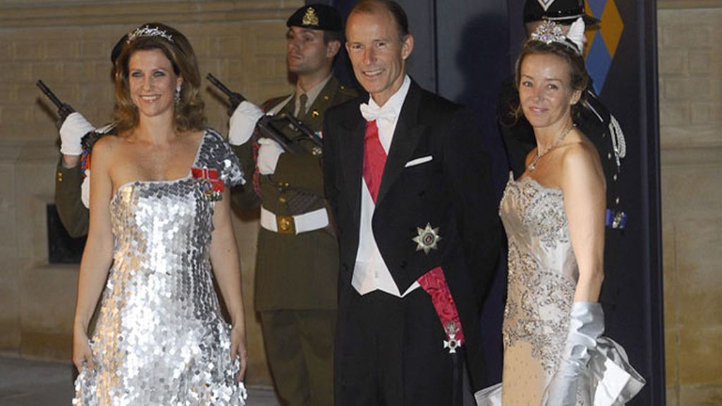 Kiryl de Bulgaria su mujer, Miriam Ungría y la Princesa Aimee Van Oranje Nassau