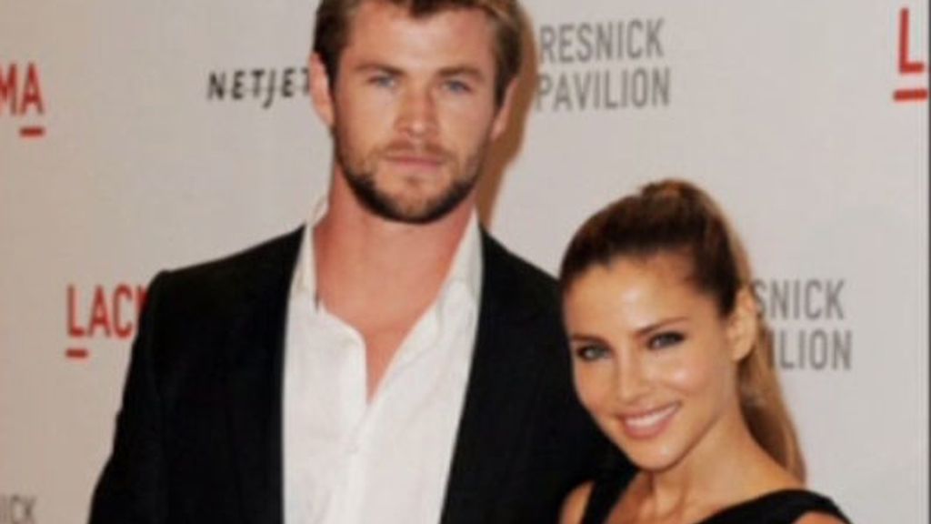 Elsa Pataky posa por primera vez con Chris Hemsworth