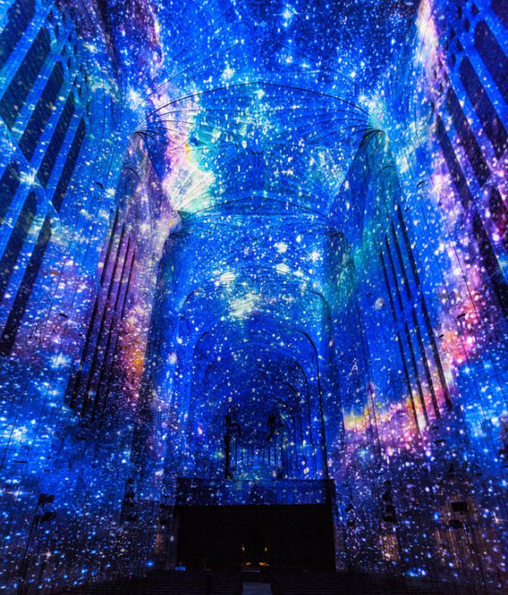 La capilla del King's College, llena de color