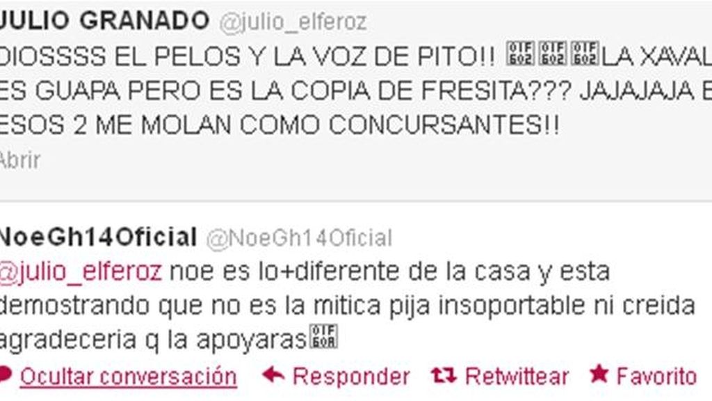 Noelia, polifacética donde las haya