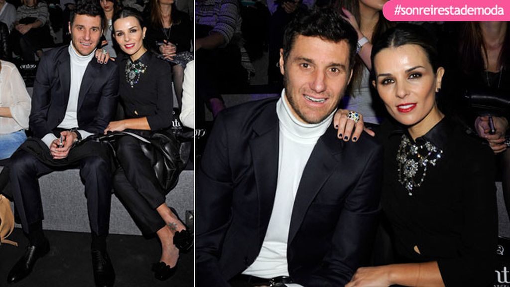 Nieves Álvarez, Elia Galera, Natalia y Soraya en el 'front row' de la Fashion Week