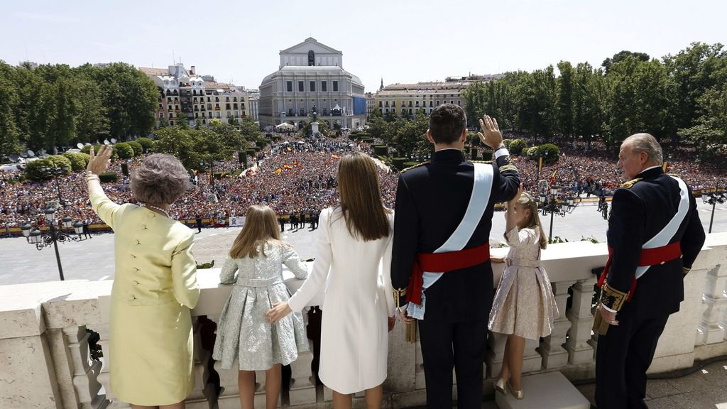 Madrid acompaña a Felipe VI