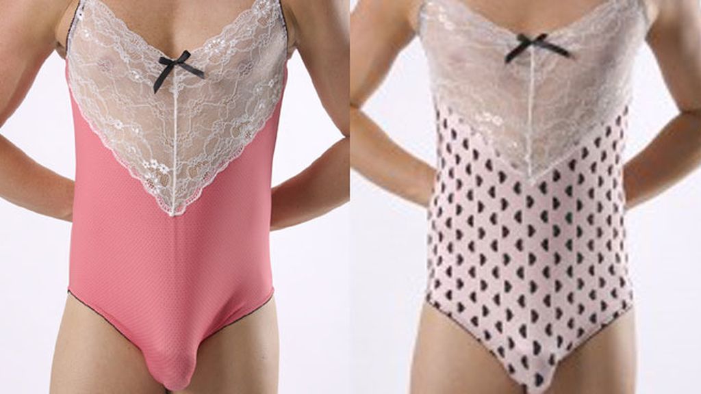 Lencería masculina muy femenina