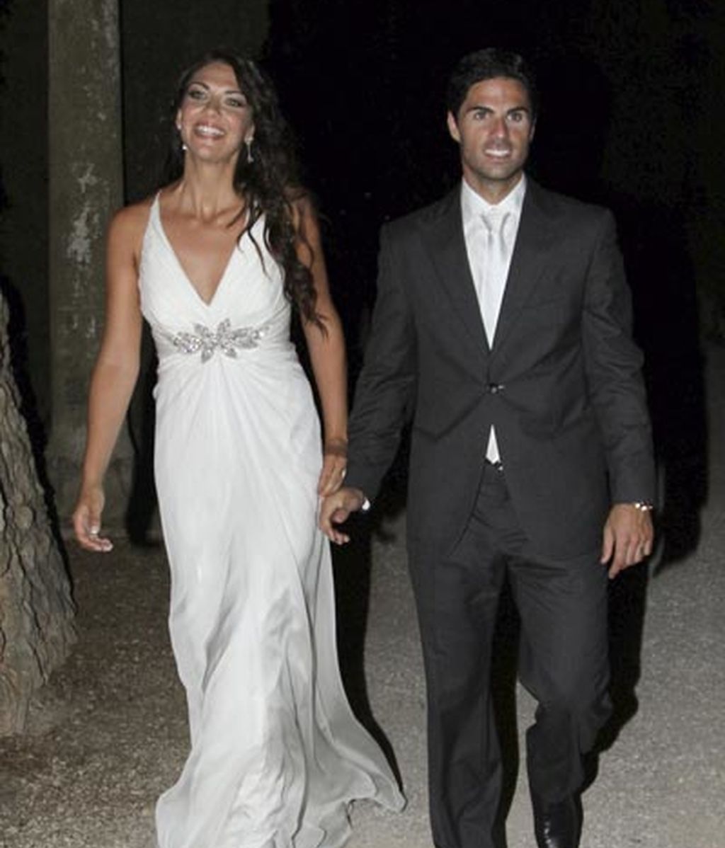 MIKEL ARTETA Y LORENA BERNAL