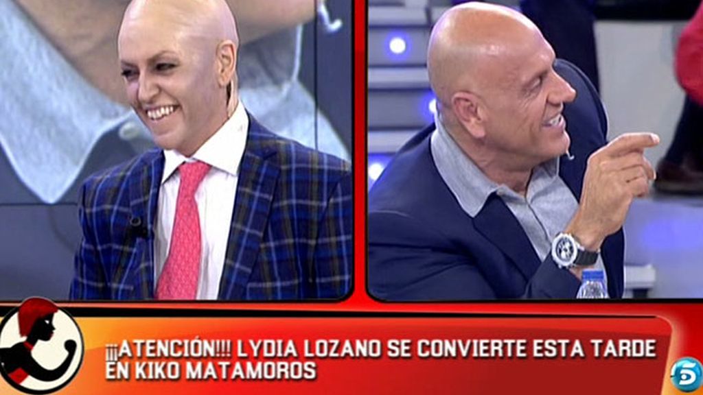 La colaboradora elige caracterizarse como Matamoros