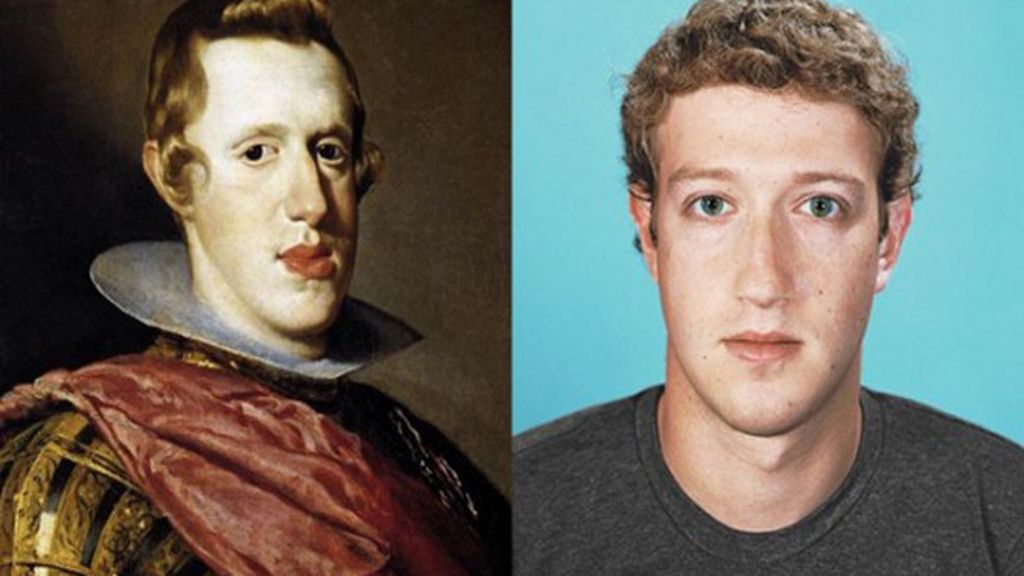 El Rey Felipe IV de España y Mark Zuckerberg