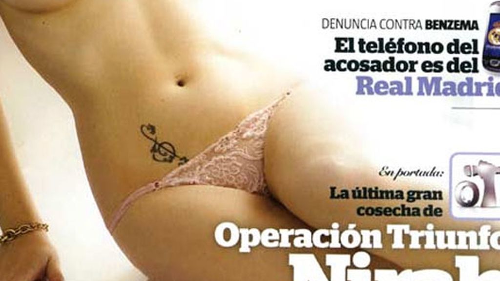 Nirah, de 'OT', se desnuda