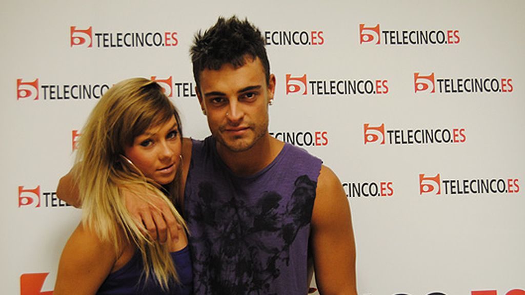 Niki y Sergio visitan telecinco.es