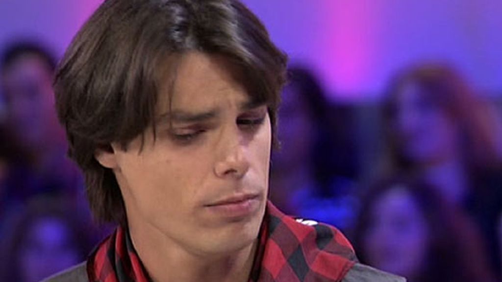 Juan, en el plató de 'Gran Hermano'