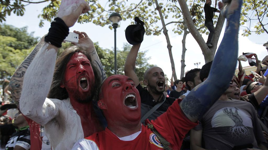 La selección de Costa Rica dio la sorpresa en el grupo de la muerte