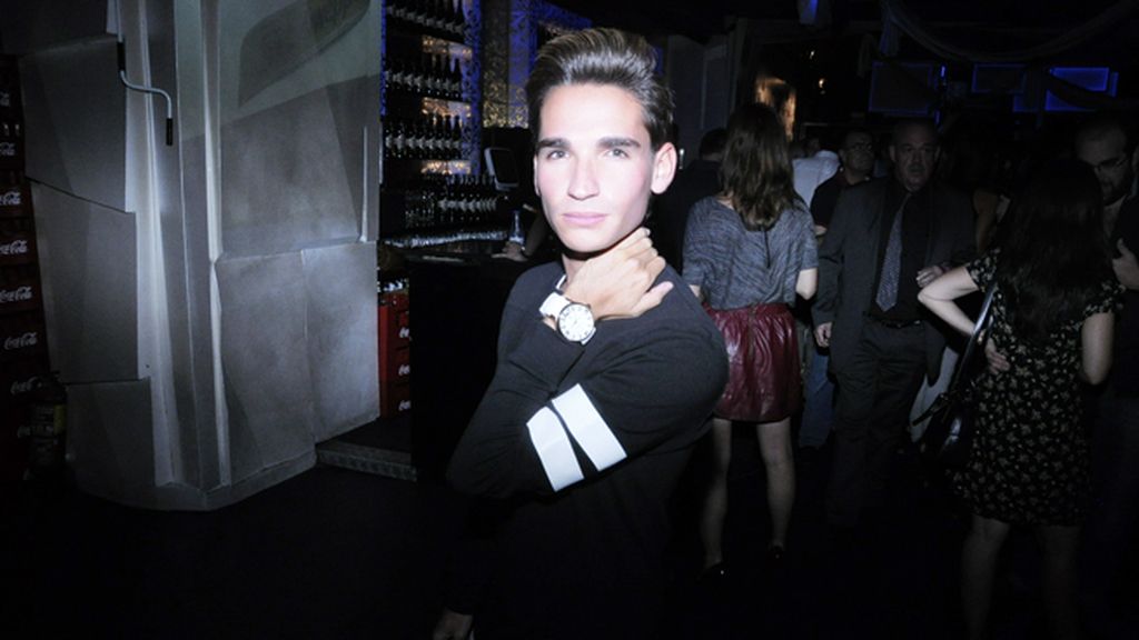 Sergio Badorrey, con reloj de la firma Marea