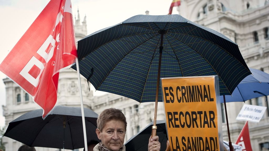 España se manifiesta contra los recortes del Gobierno