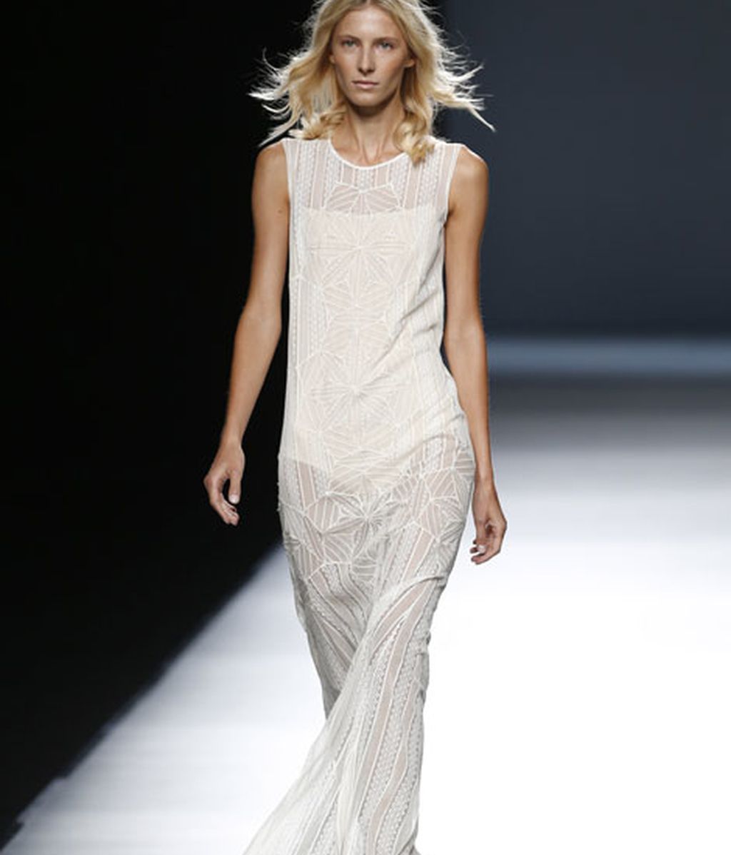 Tejidos naturales y abundancia de tonos empolvados