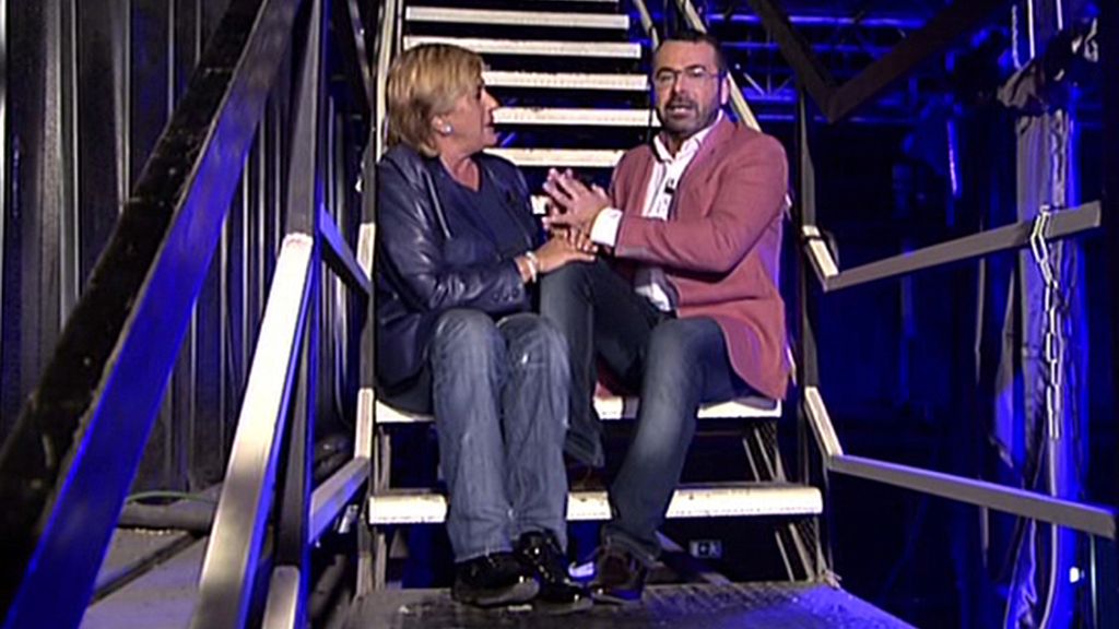 La colaboradora se confiesa con Jorge Javier Vázquez